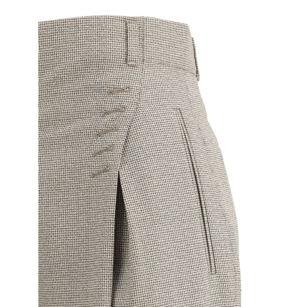 Calças Fendi Pied-de-poule