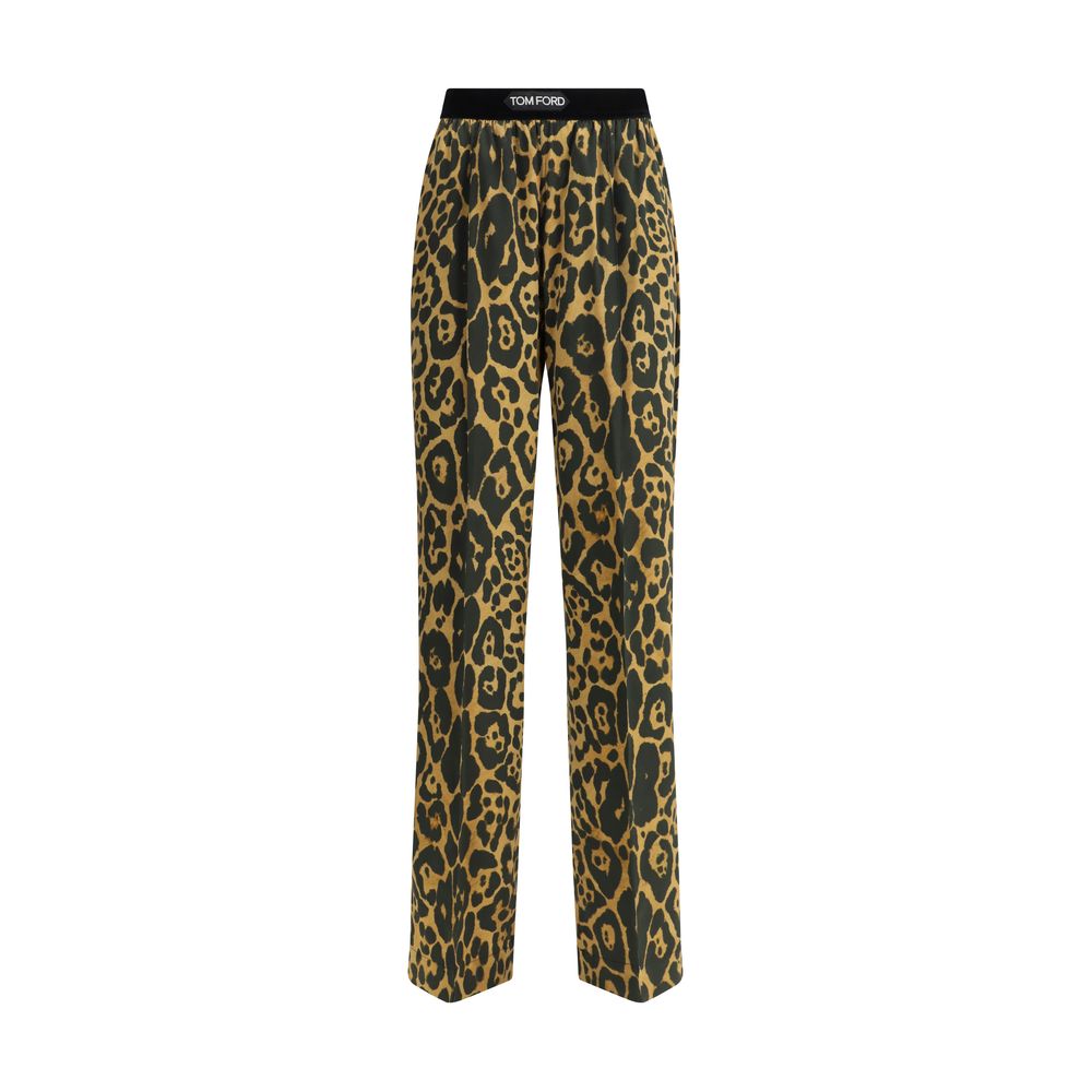 Calças de seda Tom Ford