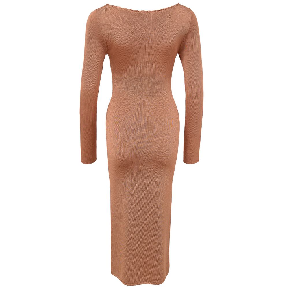 Tom Ford Laranja Viscose Longo
