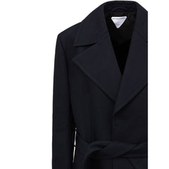 Bottega Veneta Casaco de Algodão Azul