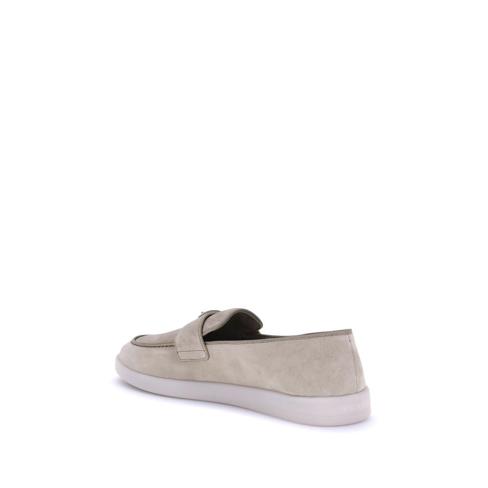 Mocassins de camurça Prada