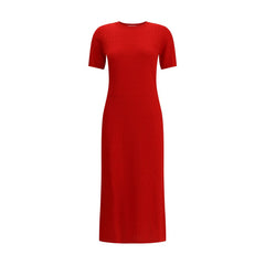 Vestido midi de malha Fendi