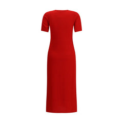 Vestido midi de malha Fendi