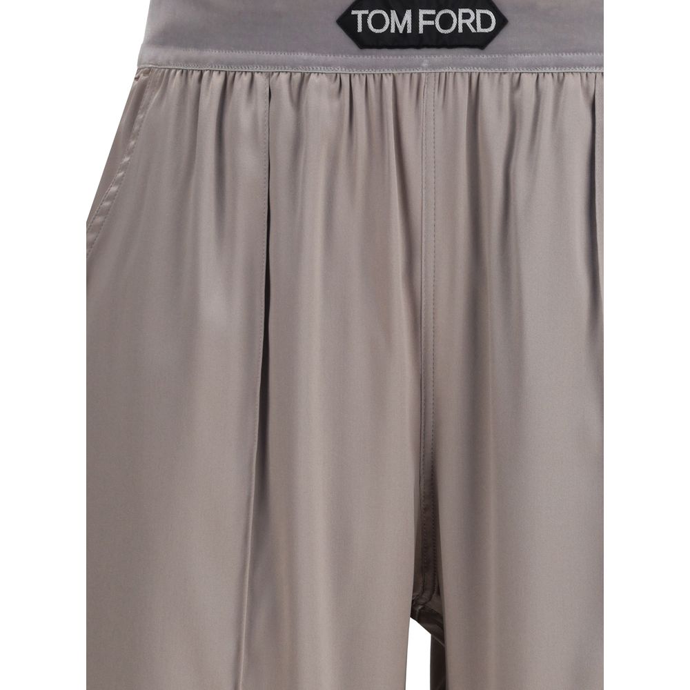 Calças de seda Tom Ford