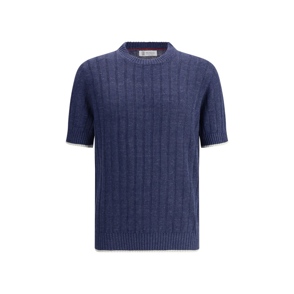 Camiseta canelada Brunello Cucinelli