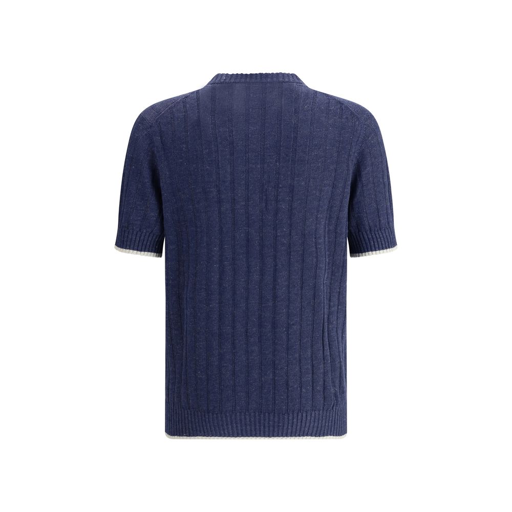 Camiseta canelada Brunello Cucinelli
