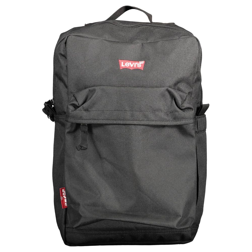 Mochila Levi's de poliéster preta