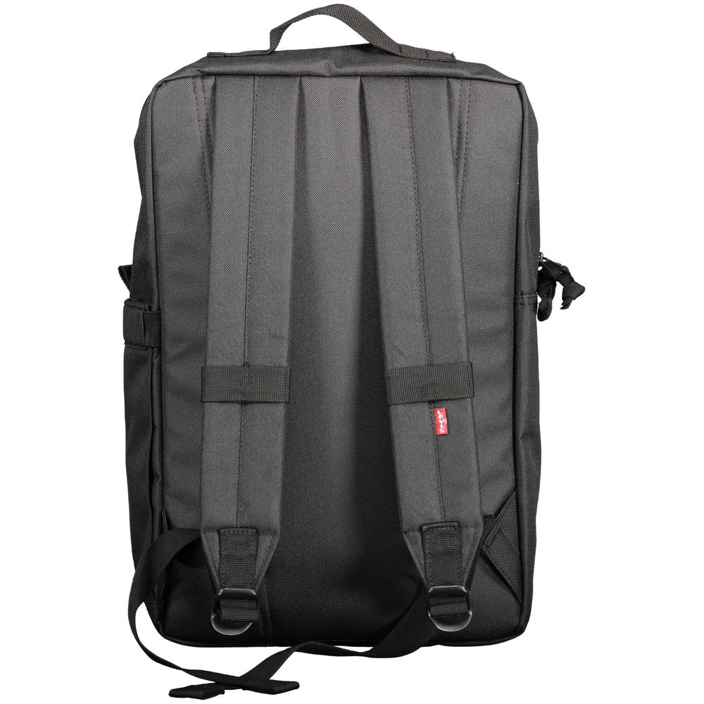 Mochila Levi's de poliéster preta