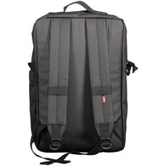 Mochila Levi's de poliéster preta
