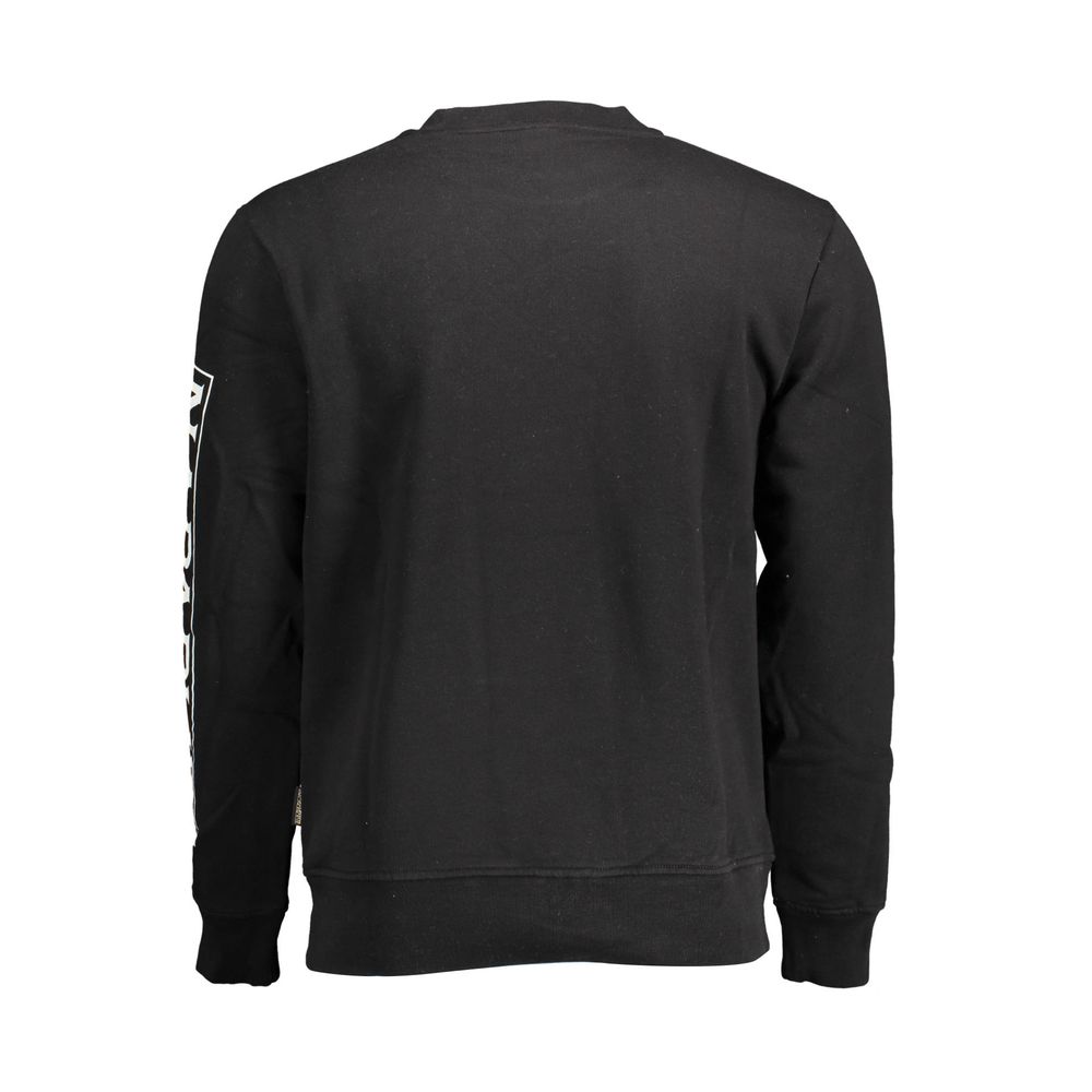 Suéter de algodão preto Napapijri