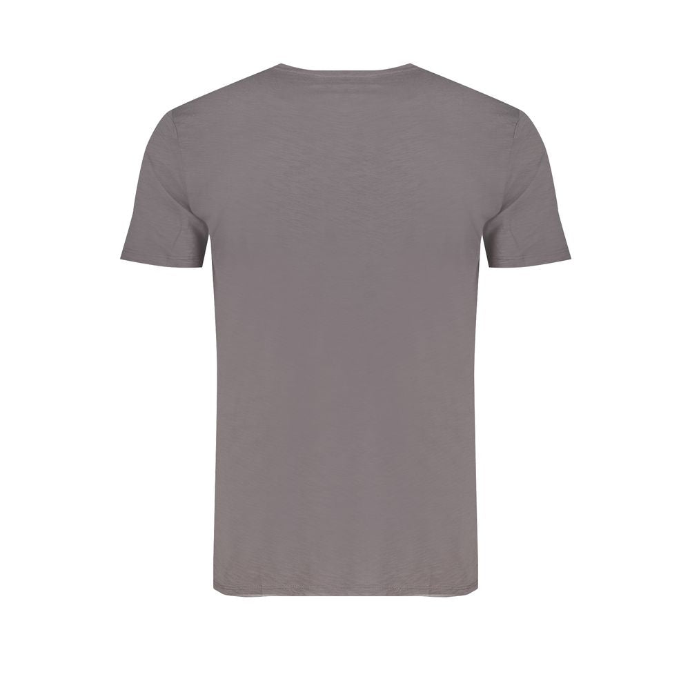 Camiseta de algodão cinza Noruega 1963