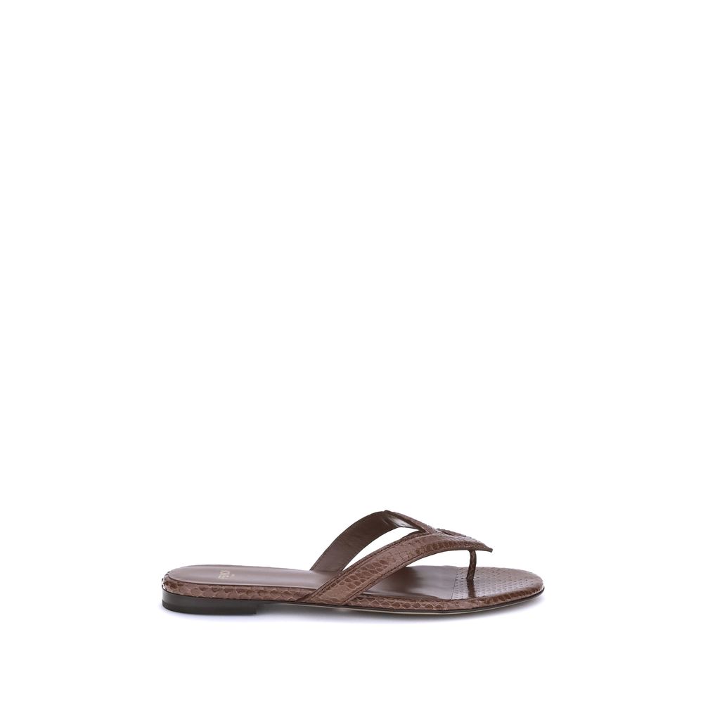 Sandálias Fendi Infradito Ayers