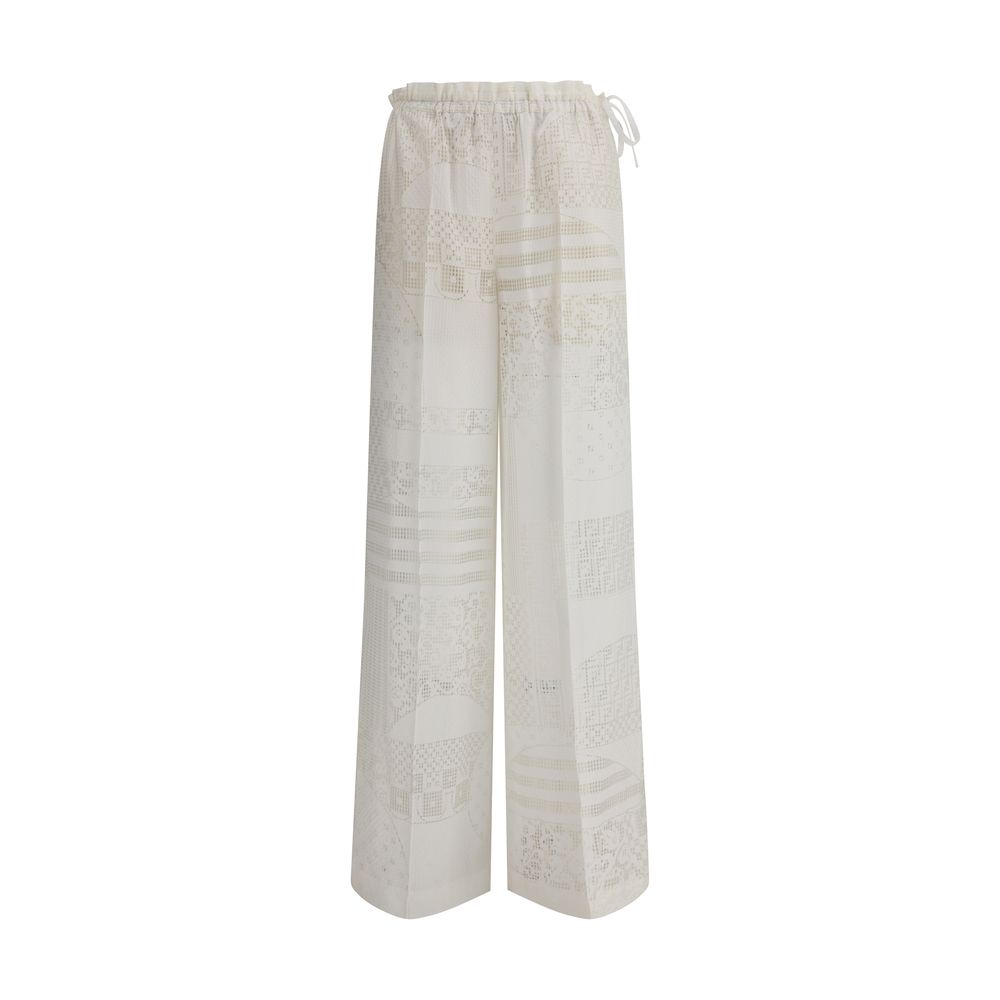 Calça Fendi Patchwork Devo