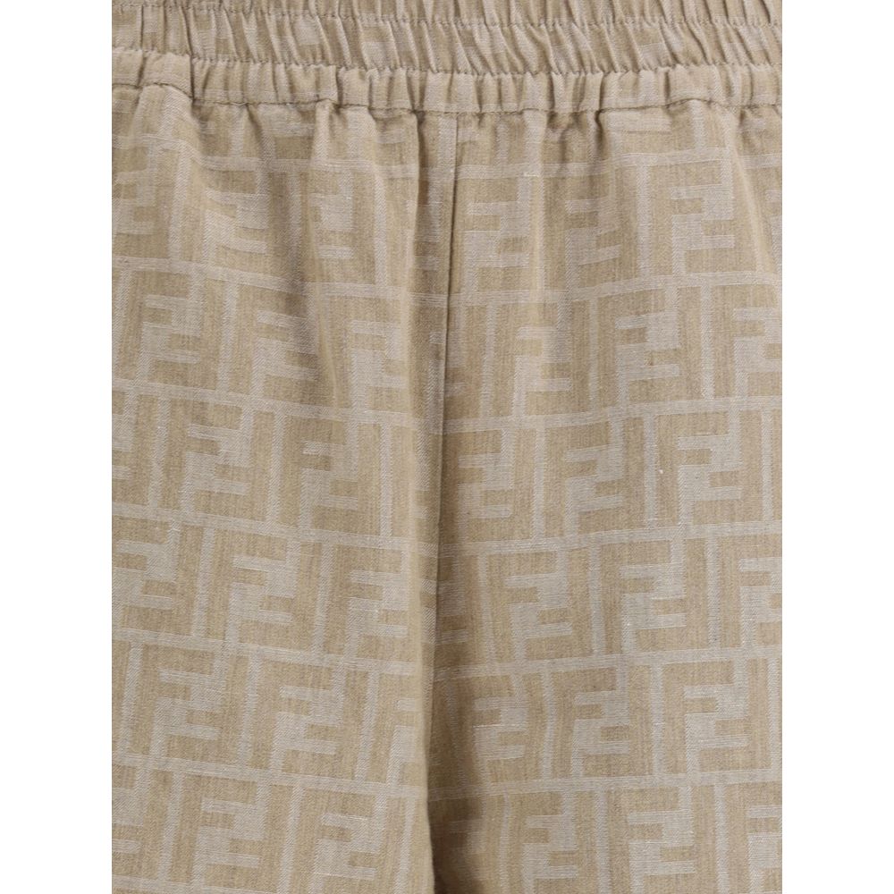 Calças Fendi Chambray