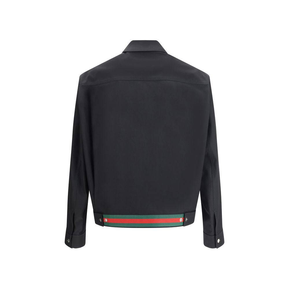 Jaqueta de algodão Gucci