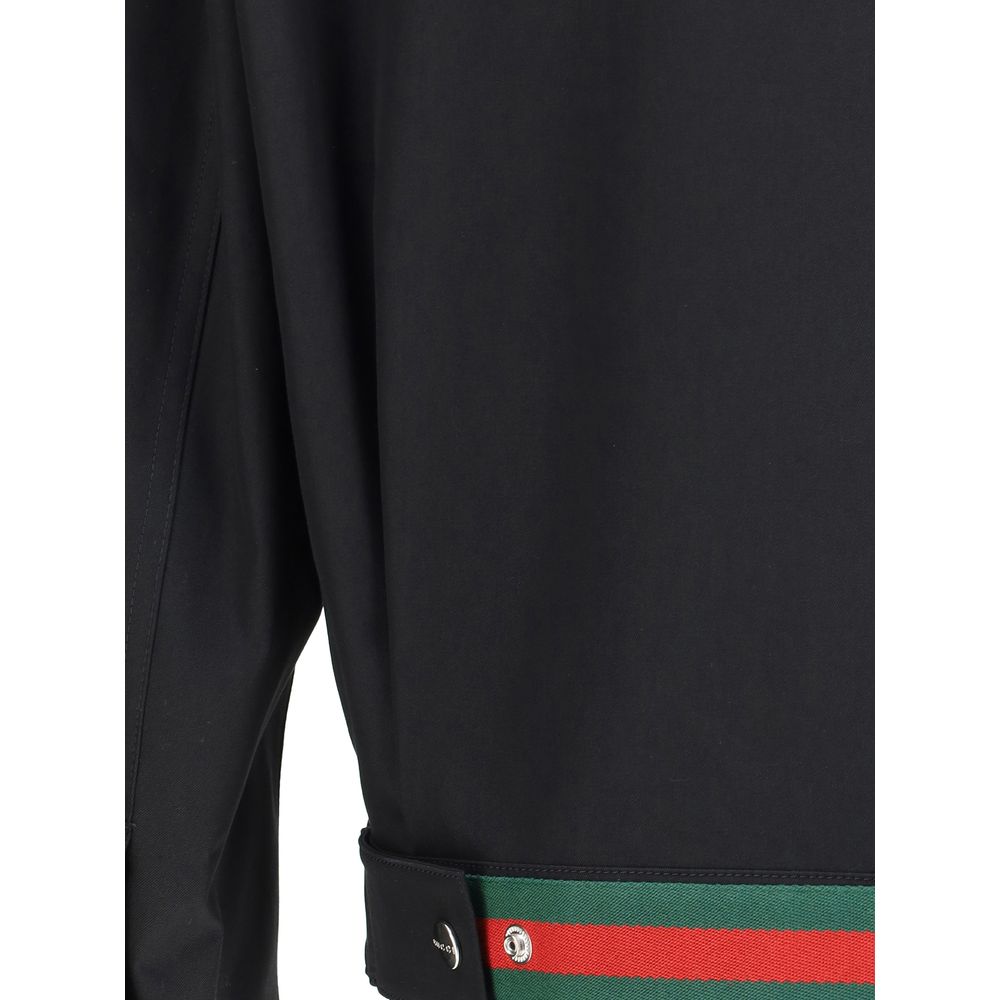 Jaqueta de algodão Gucci