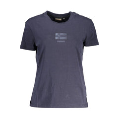 Blusa e camiseta de algodão azul Napapijri