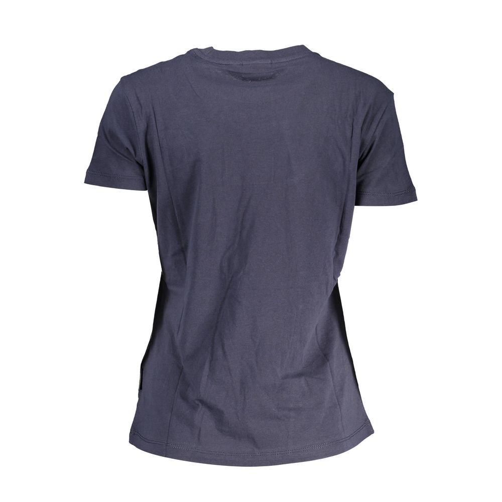 Blusa e camiseta de algodão azul Napapijri