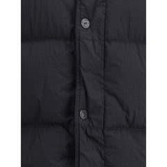 Jaqueta de plumas com logotipo da Stone Island