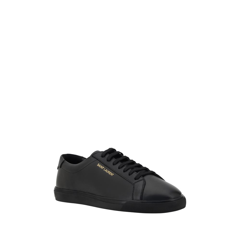 Tênis de couro Saint Laurent