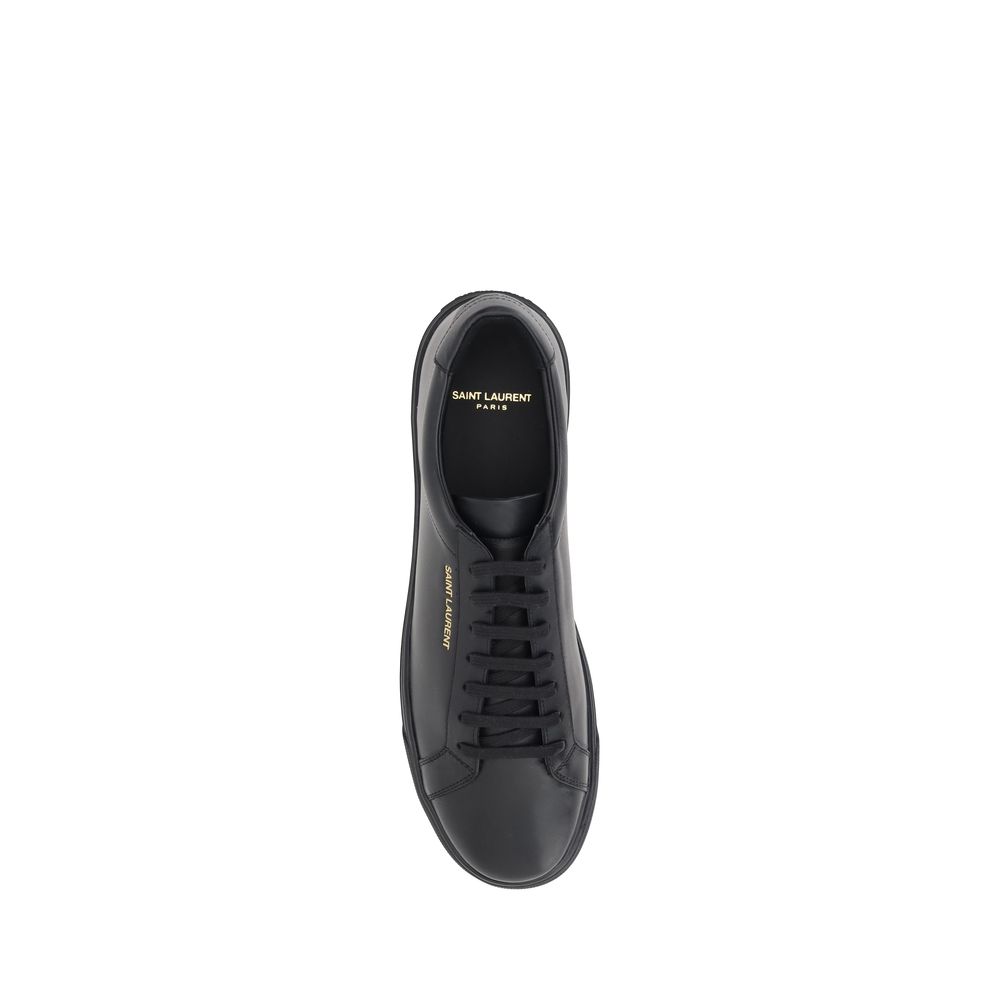 Tênis de couro Saint Laurent