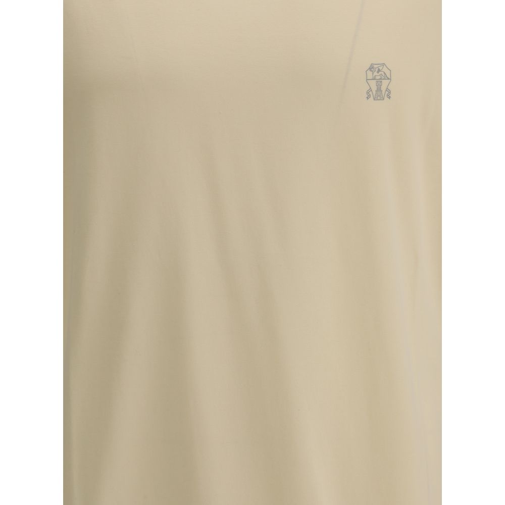 Camiseta com logotipo Brunello Cucinelli