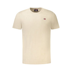 Camiseta de algodão bege Noruega 1963