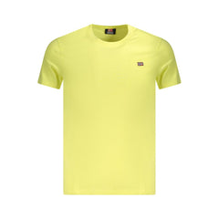 Camiseta de algodão amarela Noruega 1963