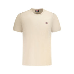 Camiseta de algodão bege Noruega 1963