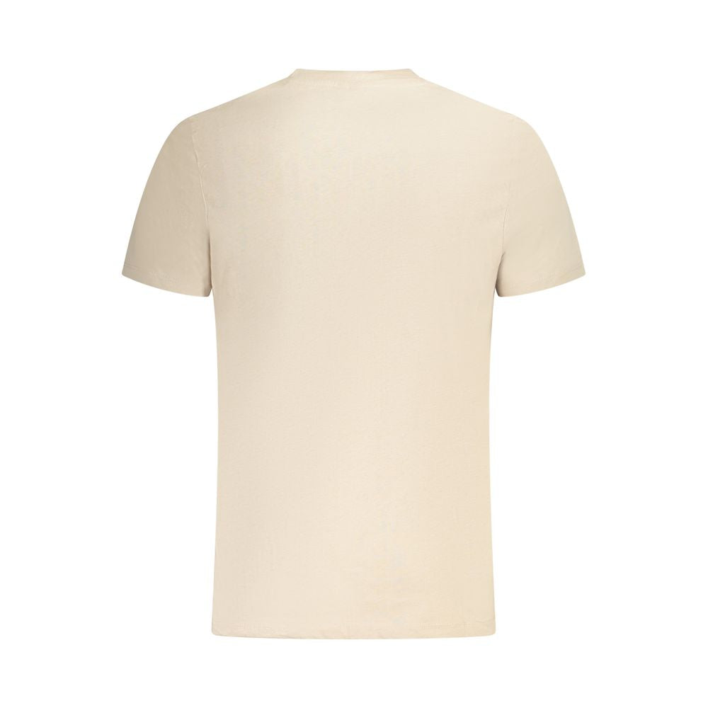 Camiseta de algodão bege Noruega 1963