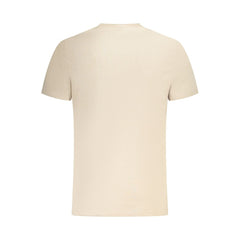 Camiseta de algodão bege Noruega 1963