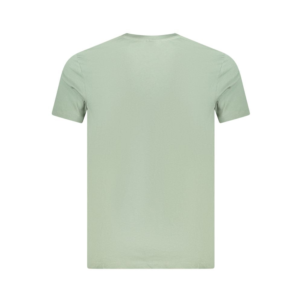 Camiseta de algodão verde Noruega 1963