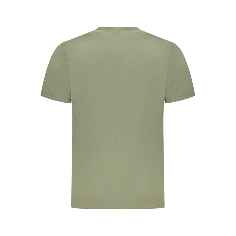 Camiseta de algodão verde Noruega 1963