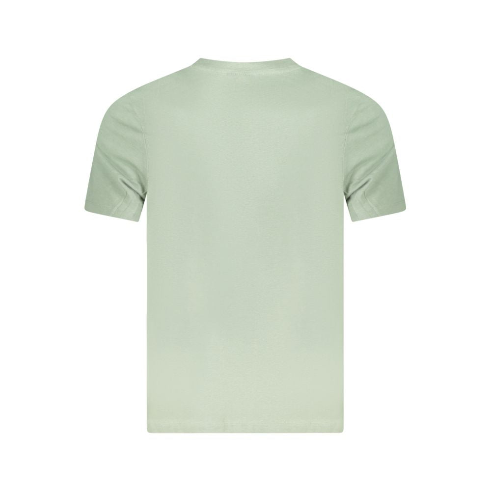 Camiseta de algodão verde Noruega 1963