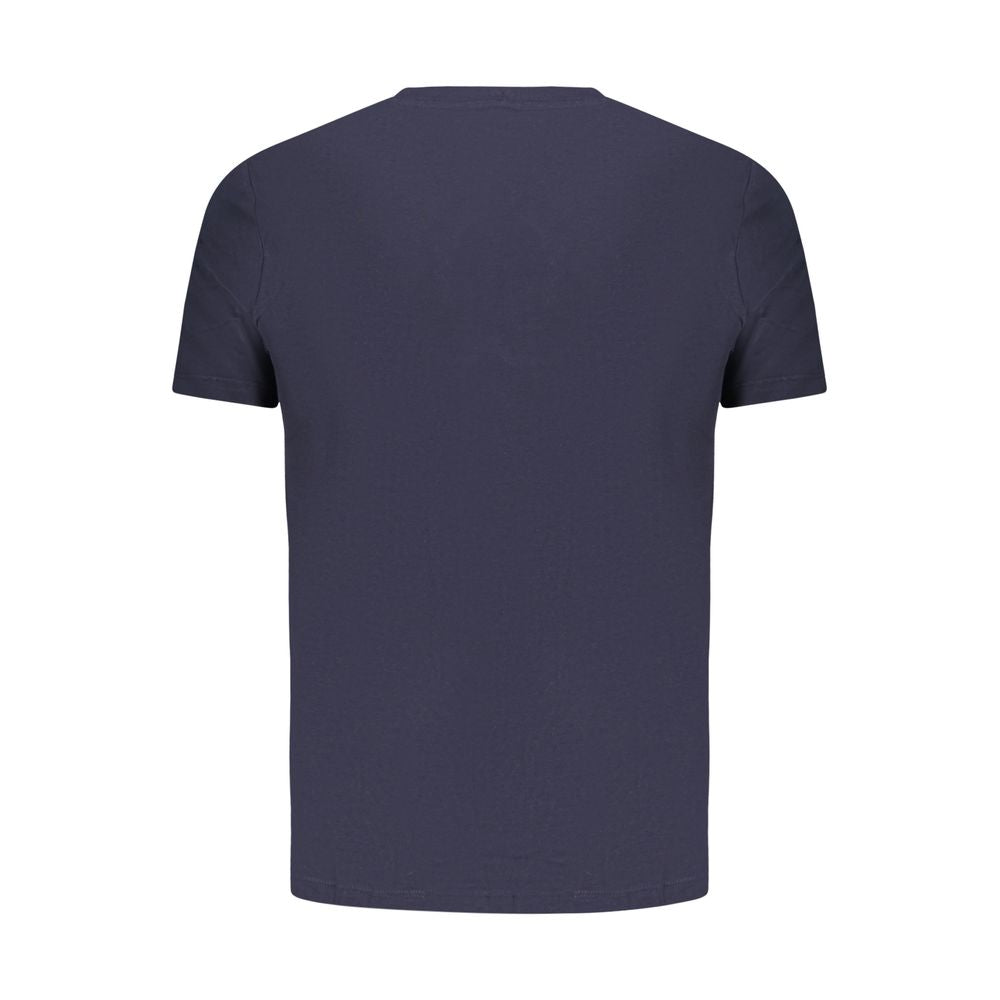 Camiseta de algodão azul Noruega 1963