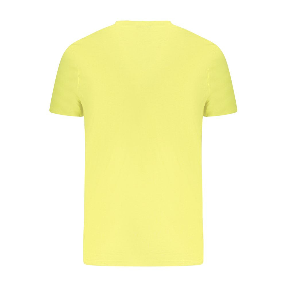 Camiseta de algodão amarela Noruega 1963