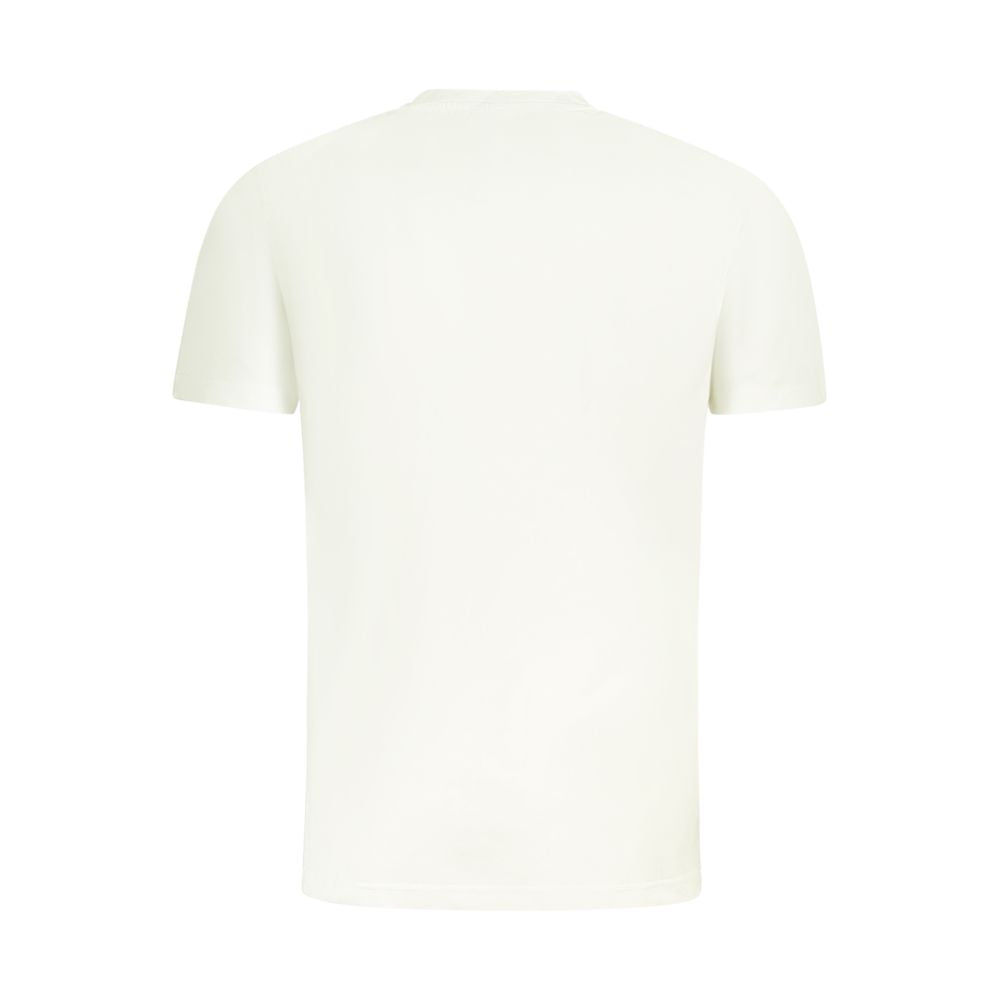 Camiseta branca de algodão da Noruega 1963