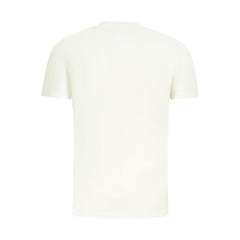 Camiseta branca de algodão da Noruega 1963