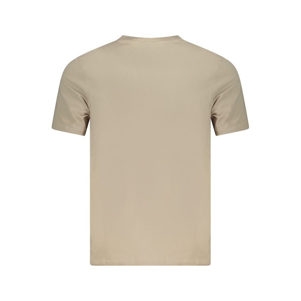 Camiseta de algodão bege Noruega 1963