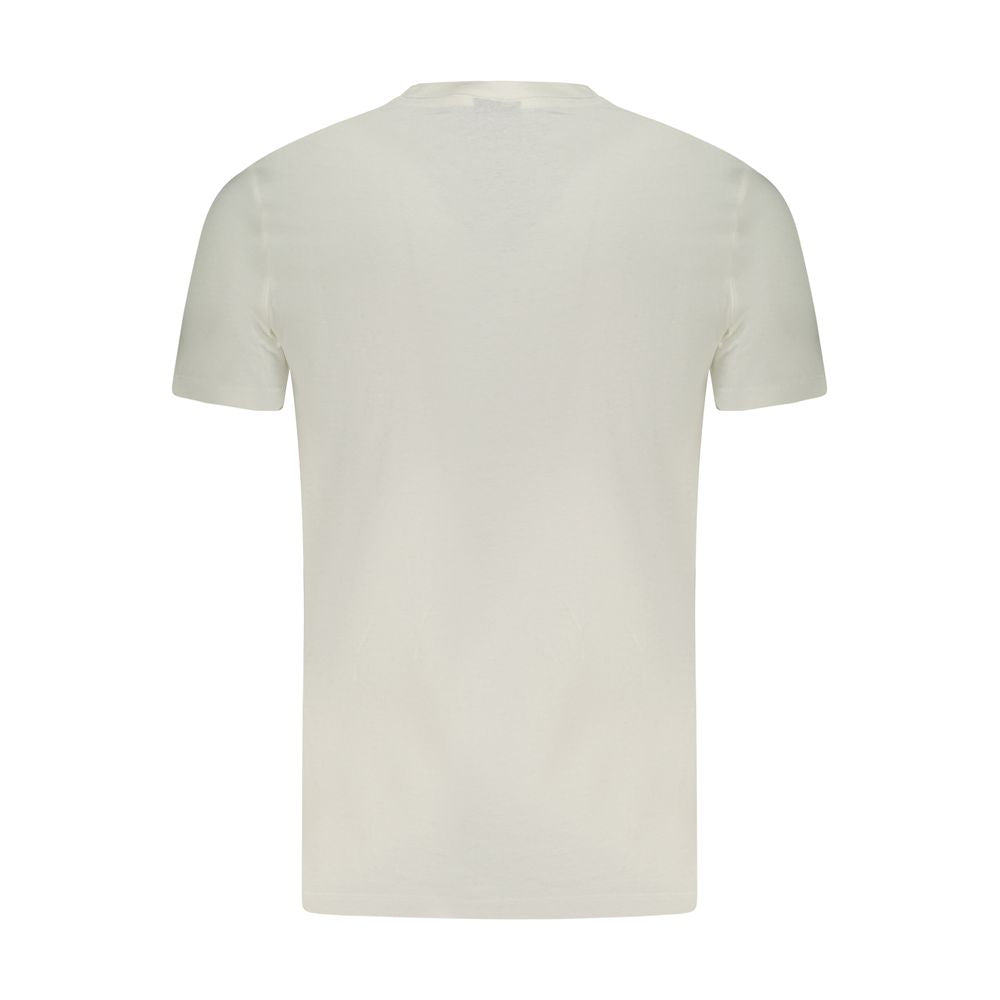Camiseta branca de algodão da Noruega 1963