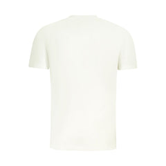 Camiseta branca de algodão da Noruega 1963