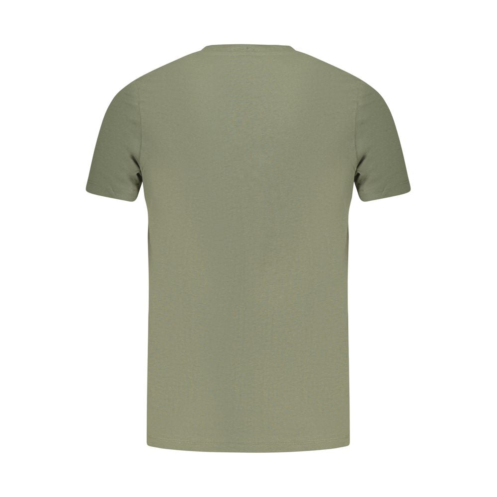 Camiseta de algodão verde Noruega 1963