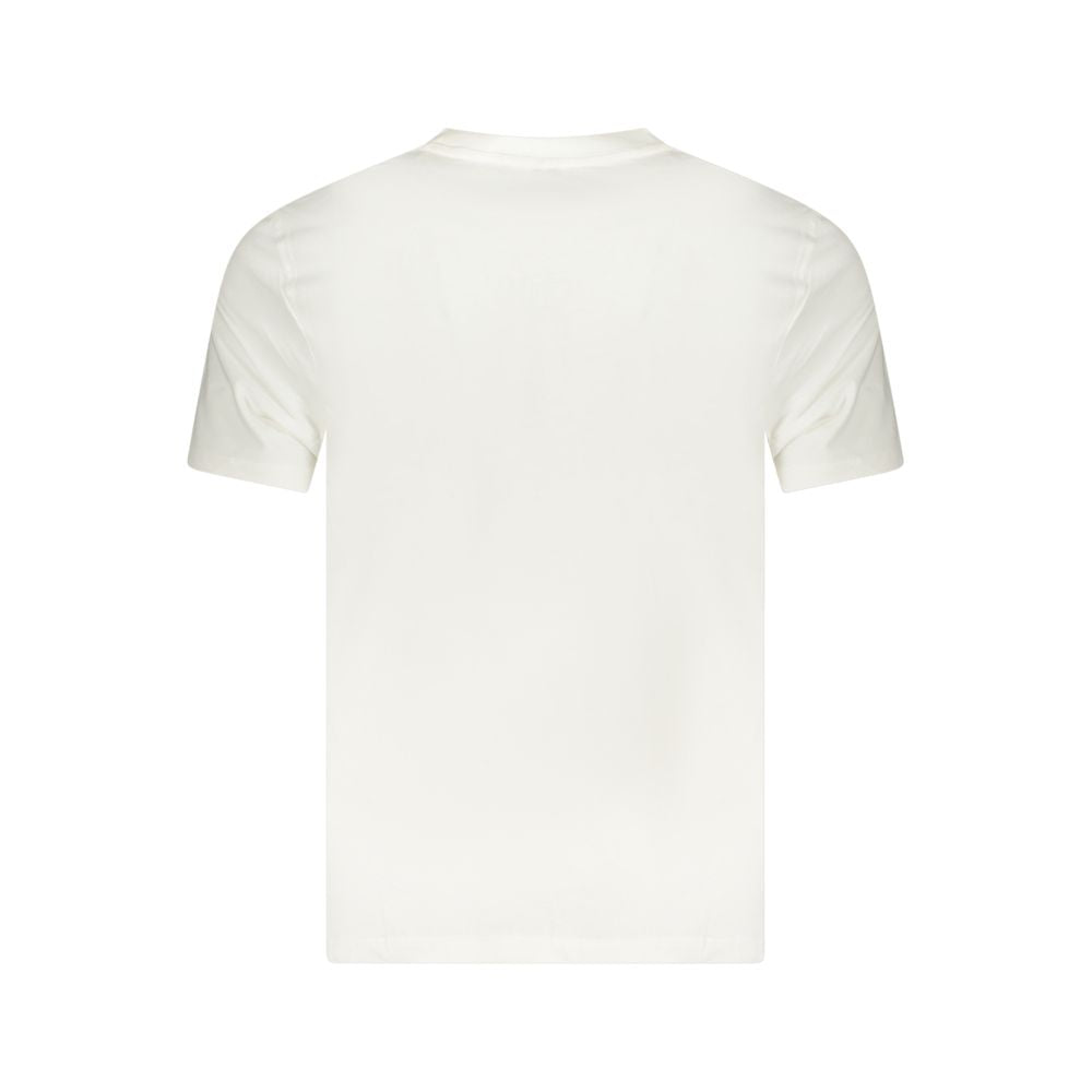 Camiseta branca de algodão da Noruega 1963
