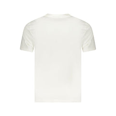 Camiseta branca de algodão da Noruega 1963