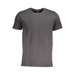 Camiseta de algodão cinza Noruega 1963