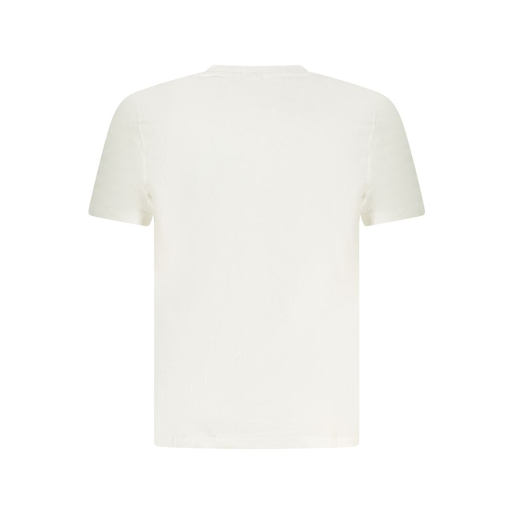 Camiseta branca de algodão da Noruega 1963