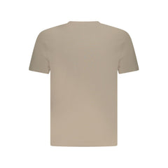 Camiseta de algodão bege Noruega 1963