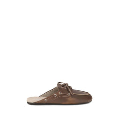 Mocassins Miu Miu Sabot de couro