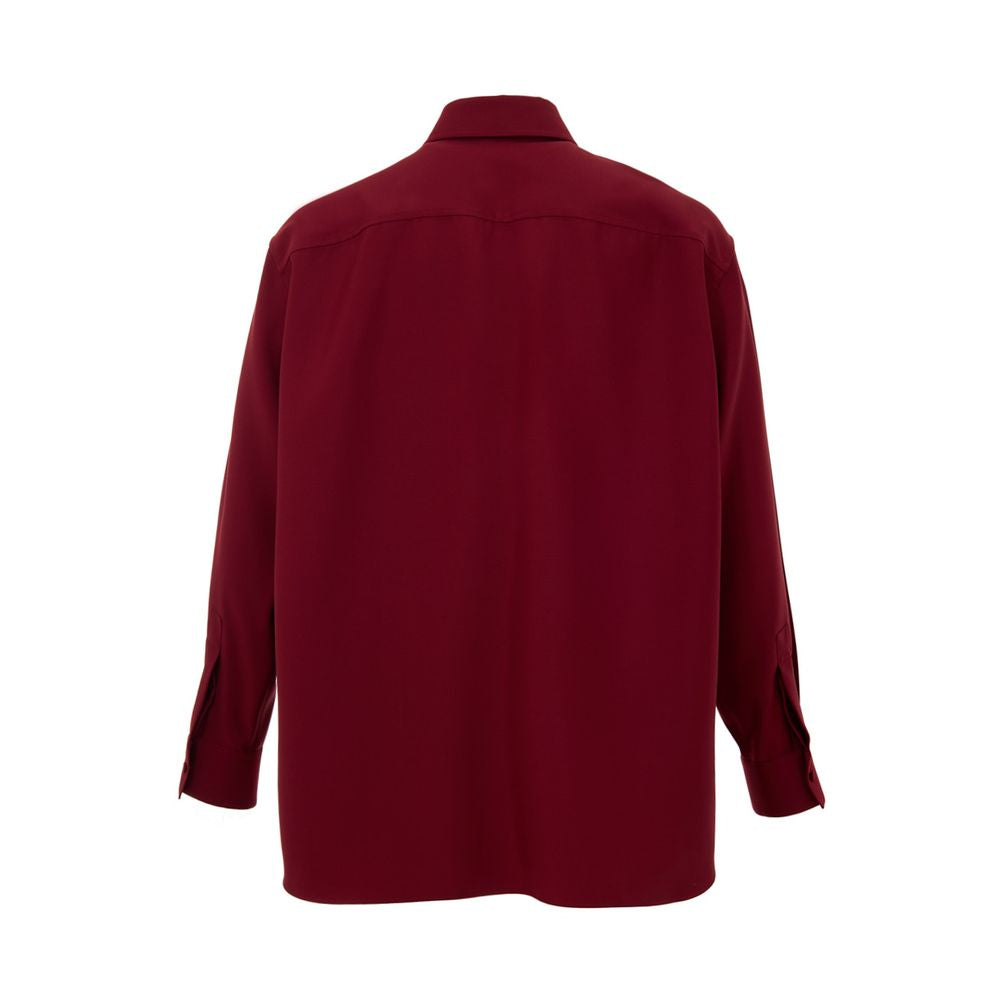 Camisa de lã Gucci Bordeaux