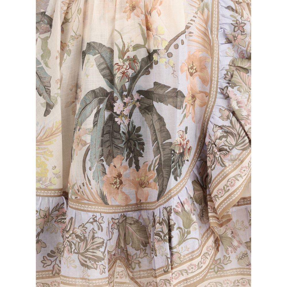 Vestido curto Zimmermann Wylie